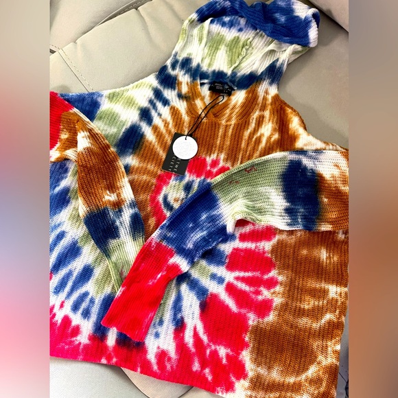 Long sleeve sweater multi colored - Picture 2 of 2